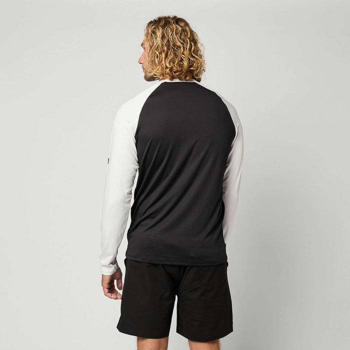 Quickdry Shirt Bolt Man Long Sleeve Black-White XL Mystic 35001_240157_950_XL