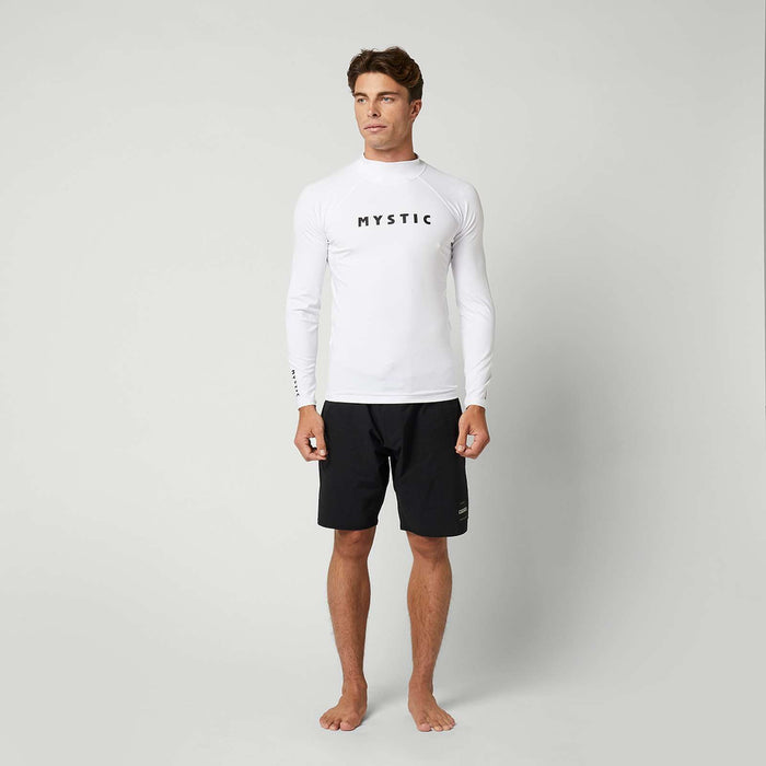 Rashvest Star Man Long Sleeve White XXL Mystic 35001_240162_100_XXL