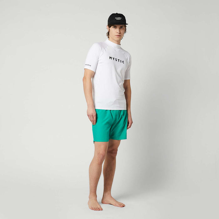 Rashvest Star Man Short Sleeve White XL Mystic 35001_240164_100_XL