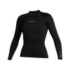 Top de neopreno Lunar mujer, manga larga, 2 mm, Negro XS Mystic 35001_240224_900_XS