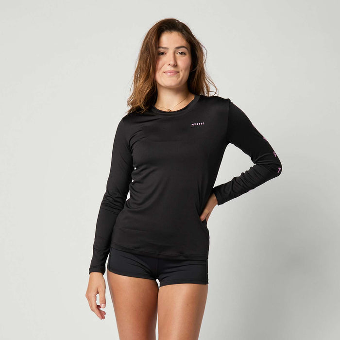 Rashvest Solstice Woman Long Sleeve Black L Mystic 35001_250200_900_L