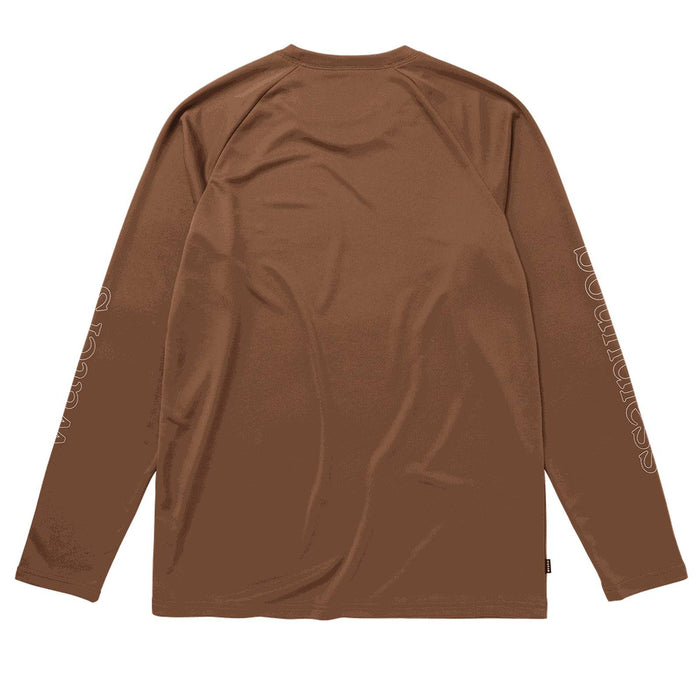 Loosefit Quickdry Shirt Tactic Man Long Sleeve Brown L Mystic 35001_250220_700_L