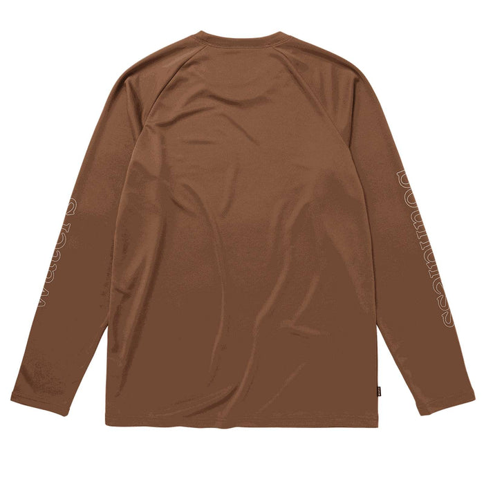 Loosefit Quickdry Shirt Tactic Man Long Sleeve Brown S Mystic 35001_250220_700_S