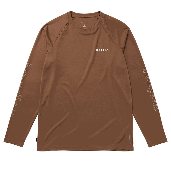 Loosefit Quickdry Shirt Tactic Man Long Sleeve Brown XL Mystic 35001_250220_700_XL