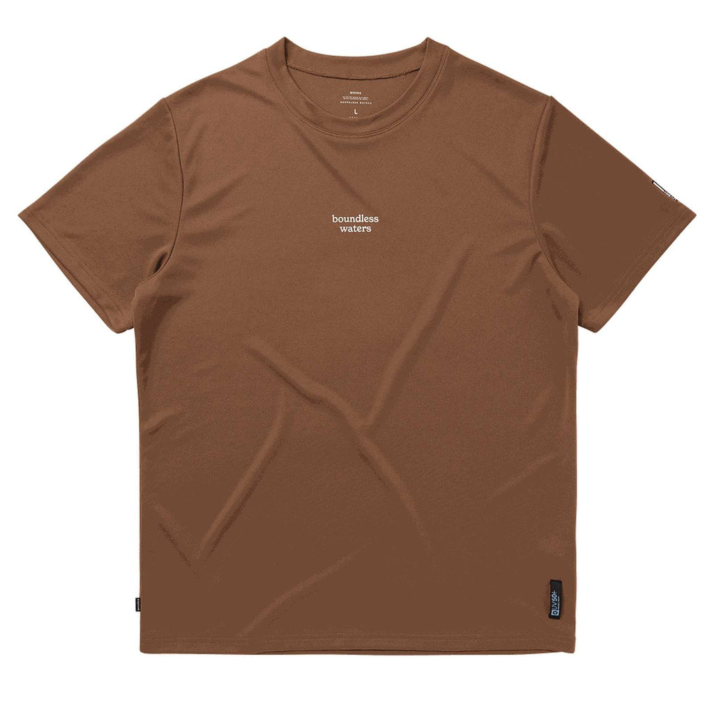 Loosefit Quickdry Shirt Tactic Man Short Sleeve Brown M Mystic 35001_250221_700_M