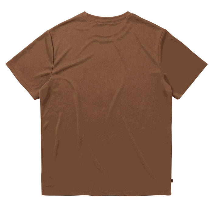 Loosefit Quickdry Shirt Tactic Man Short Sleeve Brown S Mystic 35001_250221_700_S