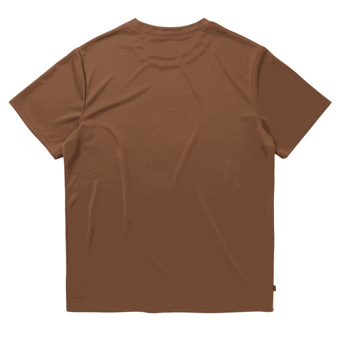 Loosefit Quickdry Shirt Tactic Man Short Sleeve Brown XL Mystic 35001_250221_700_XL