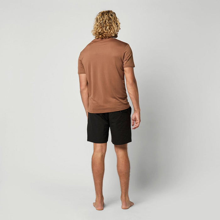Loosefit Quickdry Shirt Tactic Man Short Sleeve Brown XL Mystic 35001_250221_700_XL