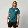 Rashvest Boarding Homme Manches courtes Bleu sarcelle XL Mystic 35001_250761_695_XL