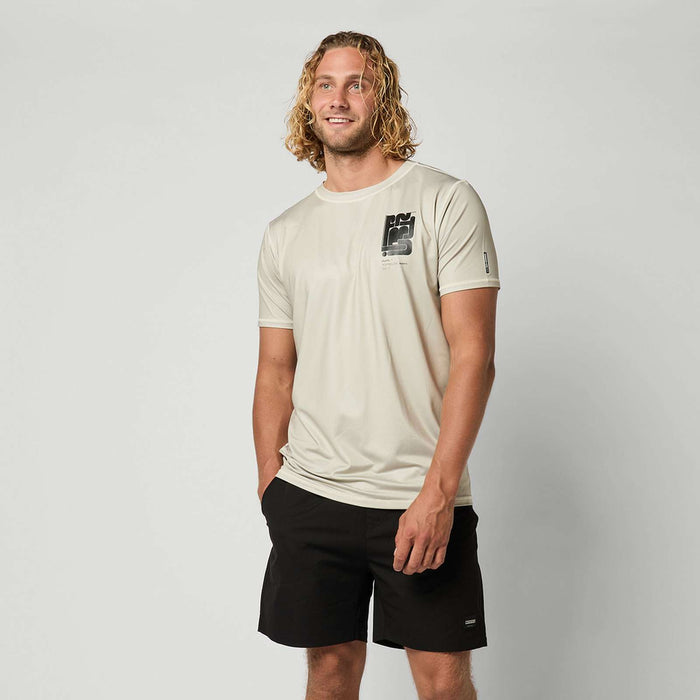 Rashvest Boarding Uomo manica corta Sabbia XL Mystic 35001_250761_705_XL