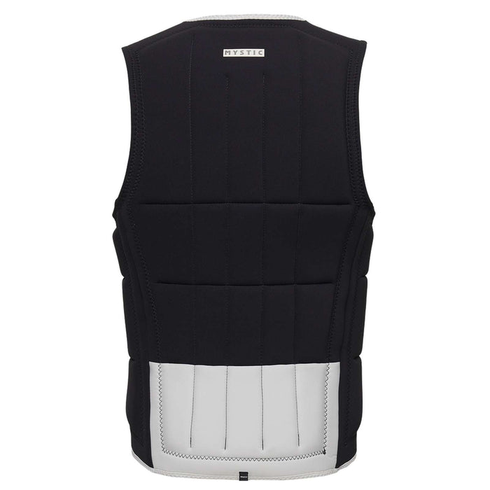 Wake Impact Vest Renegade Man Front-Zip Black-White L Mystic 35005_230228_950_L