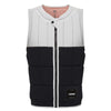 Wake Impact Vest Renegade Man Front-Zip Zwart-Wit M Mystic 35005_230228_950_M