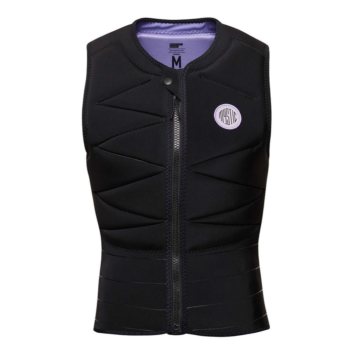 Kite Impact Vest Ruby Woman Front-Zip Black S Mystic 35005_230230_900_S