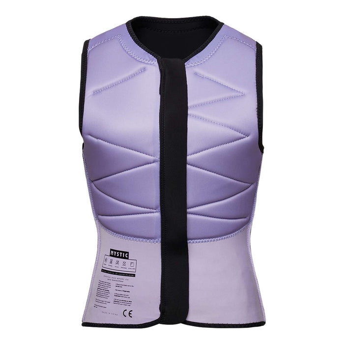 Gilet d'impact de kitesurf Ruby Femme à zip frontal Noir XS Mystic 35005_230230_900_XS