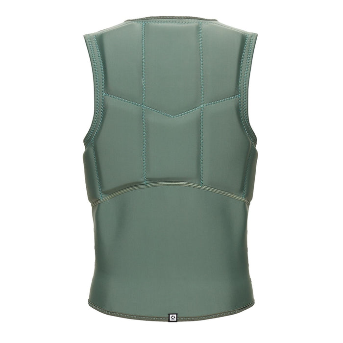 Chaleco de impacto de kitesurf Star Hombre con cremallera frontal Verde oliva oscuro XXS Mystic 35005_230231_643_XXS