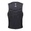 Chaleco de impacto de kitesurf Star Hombre con cremallera frontal Verde oliva oscuro XXS Mystic 35005_230231_643_XXS