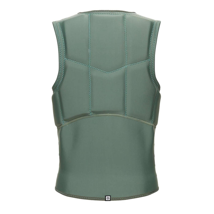 Chaleco de impacto de kitesurf Star Hombre con cremallera frontal Verde oliva oscuro XXXS Mystic 35005_230231_643_XXXS