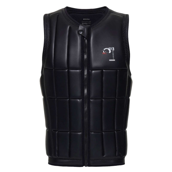 Wake Impact-Weste Anarchy Herren Front-Zip Schwarz M Mystic 35005_240210_900_M