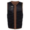 Wake Impact Vest Outlaw Man met ritssluiting aan de voorkant en gesp, bruin, maat M, Mystic 35005_240226_700_M