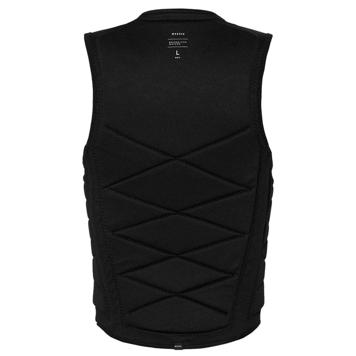 Wake Impact Vest Outlaw Man Front-Zip Buckle Black M Mystic 35005_240226_900_M