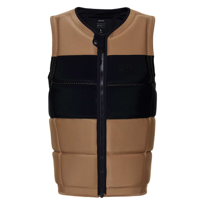 Wake Impact Vest Peacock Man Front-Zip Slate-Brown S Mystic 35005_240227_730_S