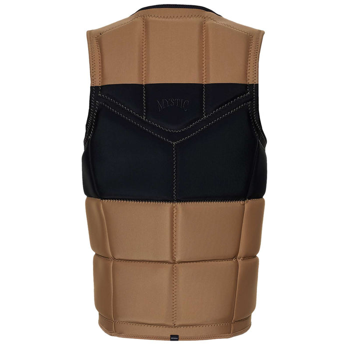 Wake Impact Vest Peacock Man Front-Zip Slate-Brown S Mystic 35005_240227_730_S