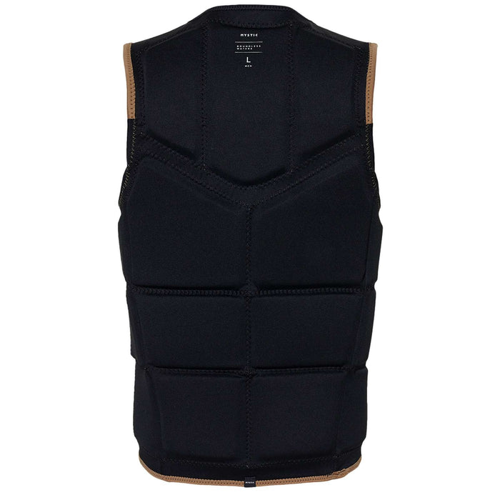 Wake Impact Vest Peacock Man Front-Zip Slate-Brown S Mystic 35005_240227_730_S