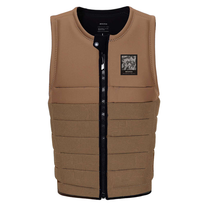 Wake Impact-Weste The Dom Herren Front-Zip Schieferbraun XXL Mystic 35005_240237_730_XXL