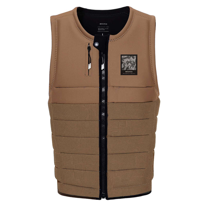 Wake Impact-Weste The Dom Herren Front-Zip Schieferbraun XXL Mystic 35005_240237_730_XXL