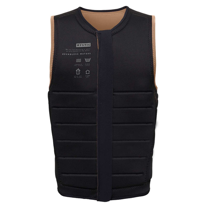 Wake Impact-Weste The Dom Herren Front-Zip Schieferbraun XXL Mystic 35005_240237_730_XXL