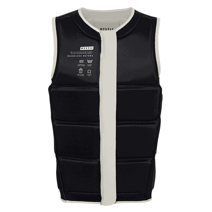 Wake Impact Vest Star Man Front-Zip Dirty-White XXXS Mystic 35005_240245_108_XXXS