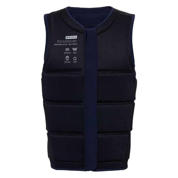 Wake Impact Vest Star Man Front-Zip Navy XXXS Mystic 35005_240245_410_XXXS