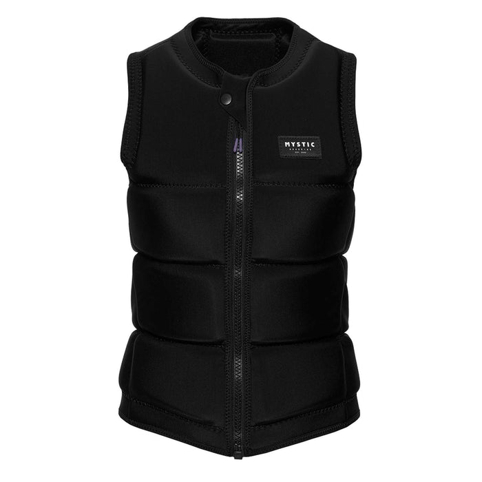 Wake Impact Vest Star Woman Front-Zip Black L Mystic 35005_240246_900_L