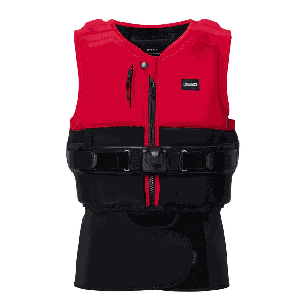 Wing Impact Vest Endure Front Zip Red L Mystic 35005_250685_300_L
