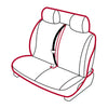 Car Seat Cover Double Black One Size Mystic 35009_240326_900_OS