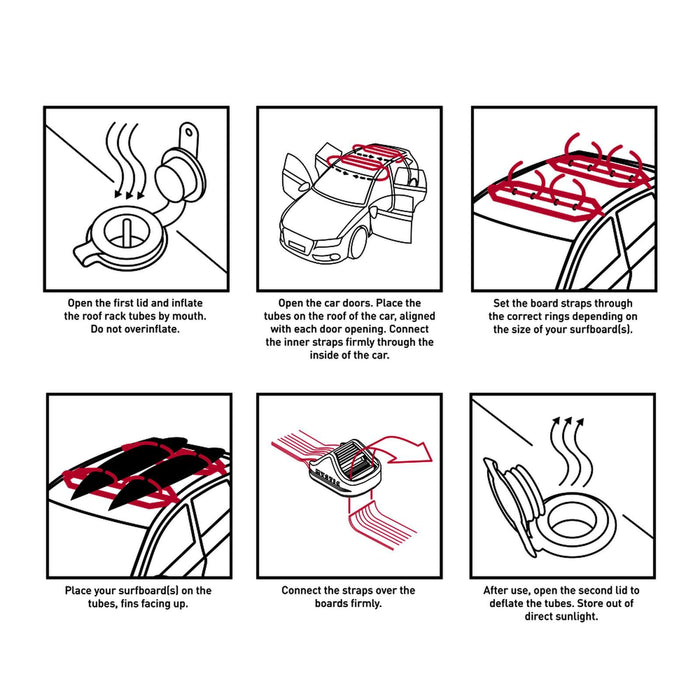 Opblaasbaar dakdragersysteem Dubbel Zwart Mystic 35009_240910_900_OS