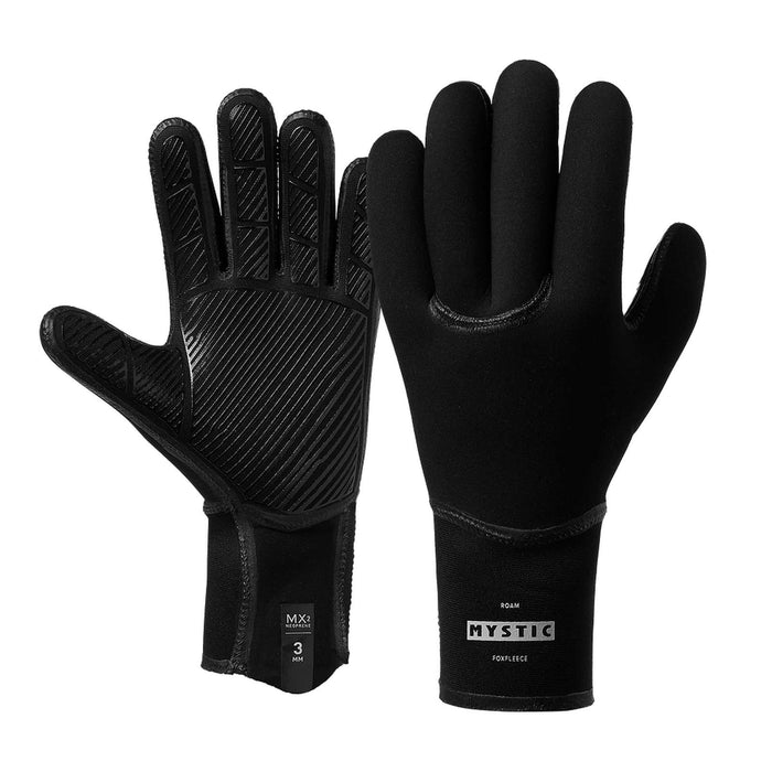 Surf Neoprene Gloves Roam 3mm 5 Fingers Black XS Mystic 35015_250076_900_XS