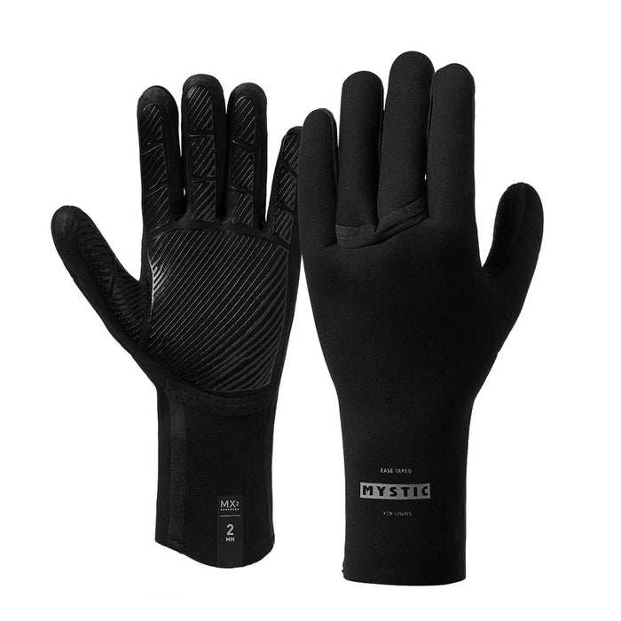 Hybrid Neoprene Gloves Ease 3mm 5 Fingers Black S Mystic 35015_250080_900_S