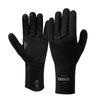 Hybrid Neoprene Gloves Ease 3mm 5 Fingers Black XL Mystic 35015_250080_900_XL