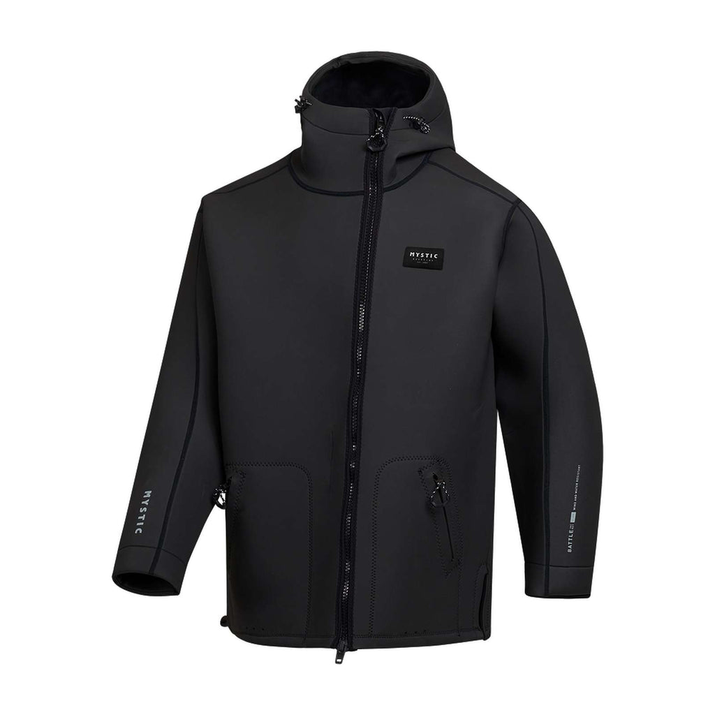 Neoprene Jacket Battle Man 3-2mm Black L Mystic 35017_230310_900_L