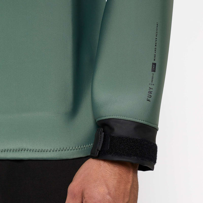 Neoprene Hoodie Fury Man 3-2mm Dark-Olive M Mystic 35017_230325_643_M