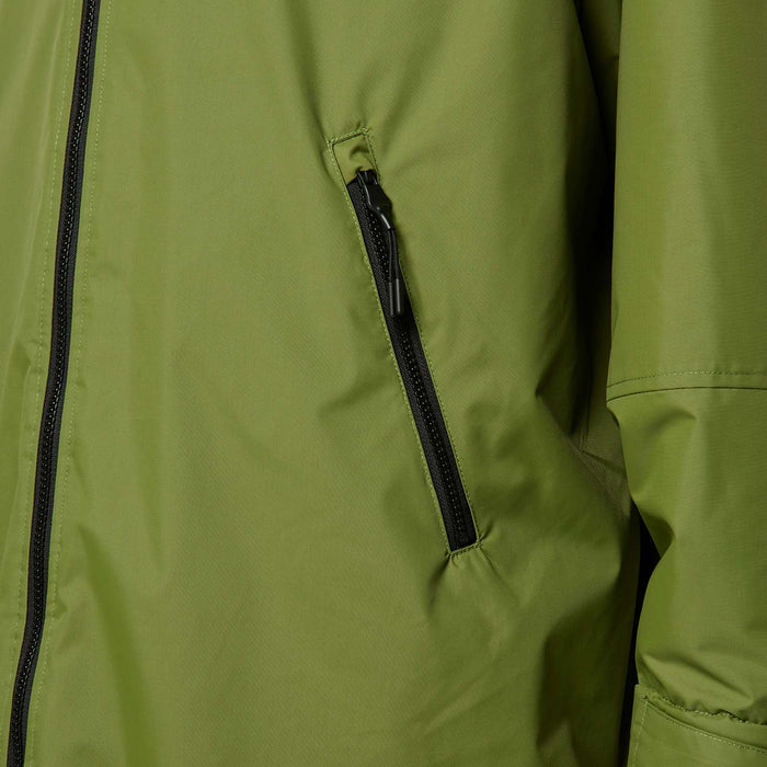 Waterdichte poncho met teddyvoering, Explore Moss, maat L-XL, Mystic 35018_240400_671_LXL