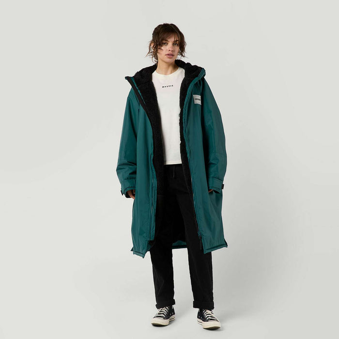 Waterdichte poncho met teddyvoering, Explore Teal L-XL Mystic 35018_240400_695_LXL