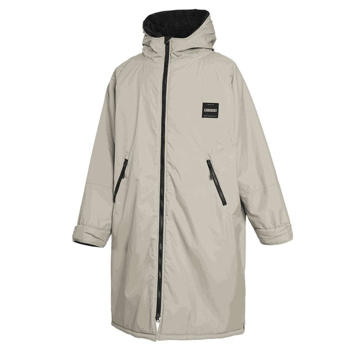 Waterdichte poncho met teddyvoering, Explore Sand, maat L-XL, Mystic 35018_240400_705_LXL