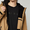 Waterdichte poncho met teddyvoering, Explore Slate-Brown L-XL Mystic 35018_240400_730_LXL