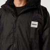 Wasserdichter Poncho mit Teddyfutter Explore Schwarz S-M Mystic 35018_240400_900_SM