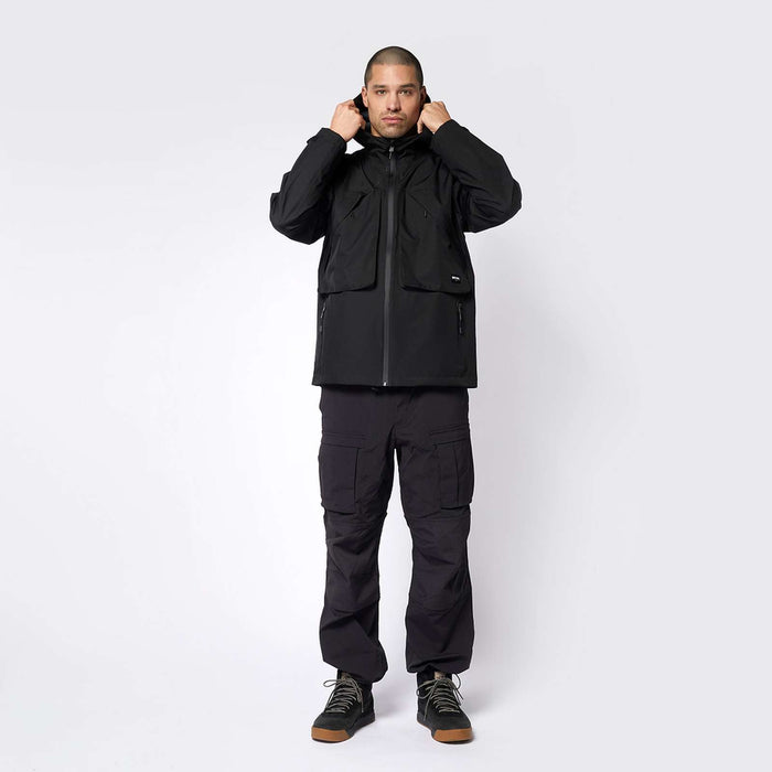 Waterproof Rain Jacket DTS Black M Mystic 35101_230102_900_M