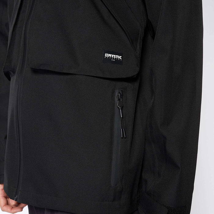 Waterproof Rain Jacket DTS Black M Mystic 35101_230102_900_M