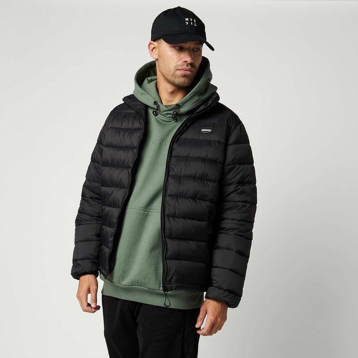 Quilted Midlayer Insulated Jacket Black M Mystic 35101_240010_900_M