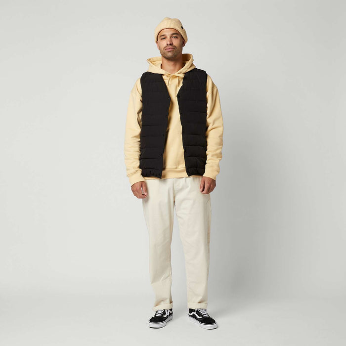 Gewatteerde, geïsoleerde bodywarmer zwart maat M Mystic 35101_240015_900_M